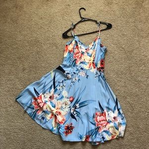 Floral/ tropical sundress